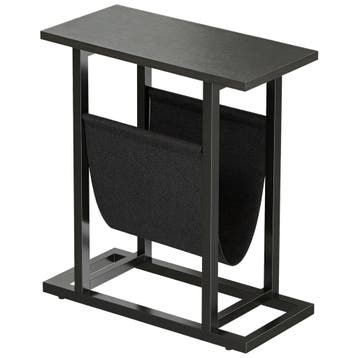 Bijzettafel Met Stoffen Tas, Salontafel Met Stalen Frame, Co, Huis en Inrichting, Verzenden, Nieuw