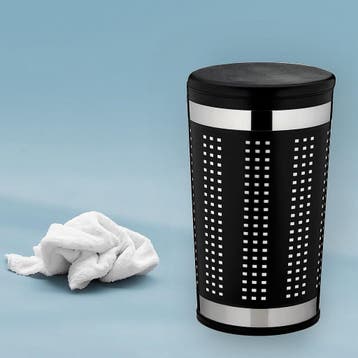 Sevilla Wasmand met Zitgedeelte - Zwart - Kela, Ophalen of Verzenden, Gebruikt