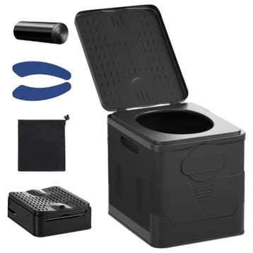 Opvouwbaar Camping Toilet met Afvalzakken Auto Toilet, Verzenden, Nieuw