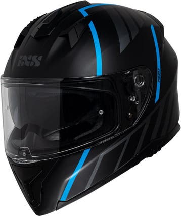 IXSiXS2172.0MatZwartBlauwIntegraalhelm, Motoren, Nieuw met kaartje, Overige merken, Heren, Verzenden