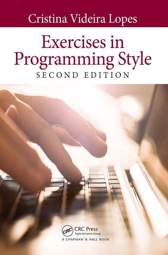 Exercises in Programming Style - Cristina Videira Lopes, Boeken, Taal | Engels, Zo goed als nieuw, Verzenden