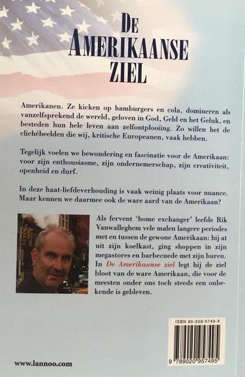 De Amerikaanse ziel - R. van Walleghem 9789020957495, Verzenden, Zo goed als nieuw, R. van Walleghem