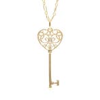Tiffany & Co. - Ketting met hanger roze goud