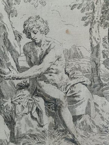 Simone Cantarini (1612-1648), da - San Giovanni nel Deserto