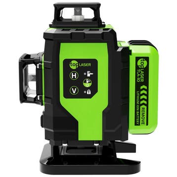 Professionele 4x360° Kruislijnlaser Groen! | TOP Laser X4DS!, Doe-het-zelf en Verbouw, Meetapparatuur, Ophalen of Verzenden, Nieuw