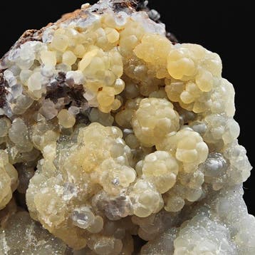Zeer zeldzame gele smithsoniet verkrijgbaar, Sardinië
