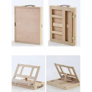 Maaleo Schilderkit in Houten Koffer – 45-delige Complete.., Ophalen of Verzenden, Nieuw
