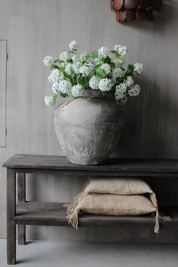 Namaak sneeuwbal tak White 83cm, Ophalen of Verzenden, Nieuw