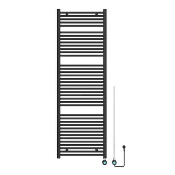 Elektrische designradiator Sofia 180x60cm mat zwart 900W, Verzenden, Nieuw