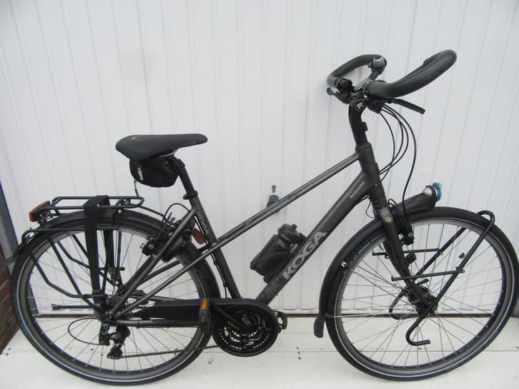 Koga Traveller met vlinderstuur, hydr. remmen v4056, Fietsen en Brommers, Fietsen | Dames | Sportfietsen en Toerfietsen, Velgrem
