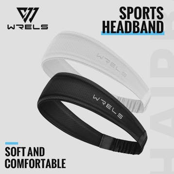 WRELS Sport Hoofdband - Ademend, Zweetabsorberend & Anti-sli, Verzenden, Nieuw
