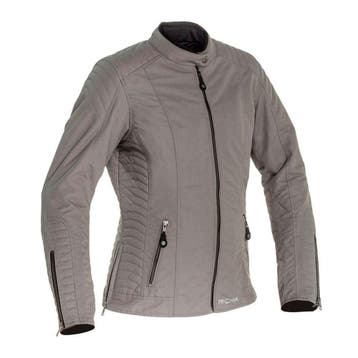 Richa Lausanne Jas Lady - Grijs / D3XL, Motoren, Ophalen of Verzenden, Nieuw met kaartje