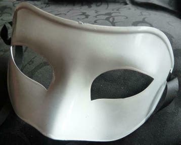 Venetiaans Klassiek Masker Wit, Nieuw