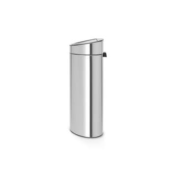 Brabantia Touch Bin New Recycle 23/10 ltr - Mat RVS FPP, Verzenden, Nieuw