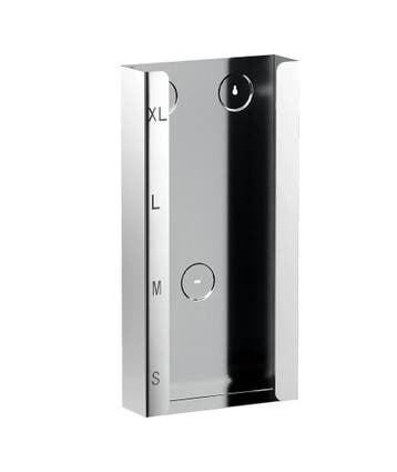Handschoen dispenser RVS quatro, Verzenden, Nieuw