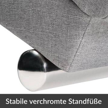 Lounger Londen Grijs Geweven Stof (Ligbed - Lounge), Verzenden, Nieuw