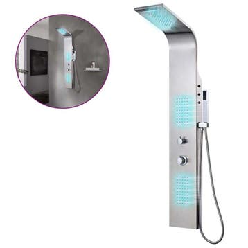 Douchepaneel met thermostaat - 70% korting, Ophalen of Verzenden, Nieuw, Chroom, Douche