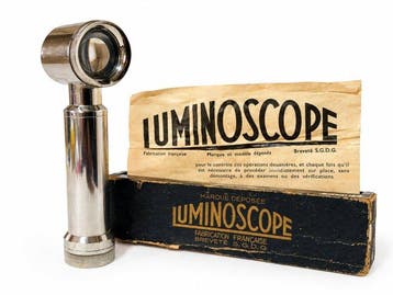 Microscoop - Luminoscope ancien BREVETÉ , S.G.D.G. ,