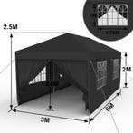Partytent Paviljoen 3x3 3x6 3x9m met zijwanden Nieuw, Partytent, Minder dan 4 meter, Nieuw, 8 meter of meer