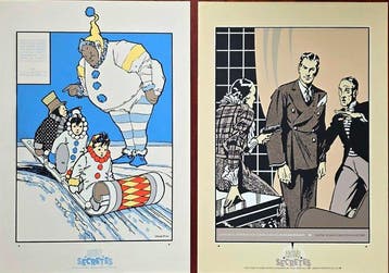 Winsor McCay & Alex Raymond - 2 Offset Print - Archives, Nieuw