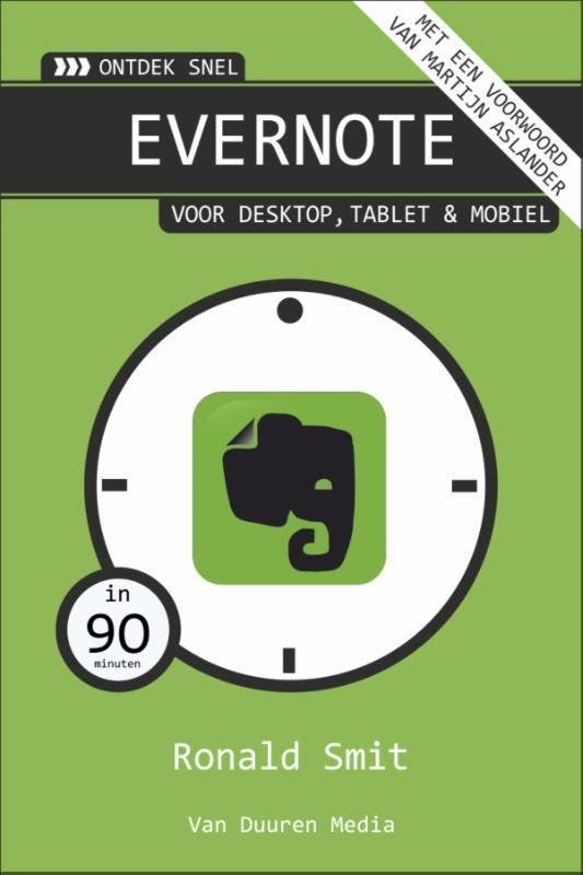Ontdek snel Evernote - Ronald Smit 9789059408012, Boeken, Informatica en Computer, Gelezen, Verzenden