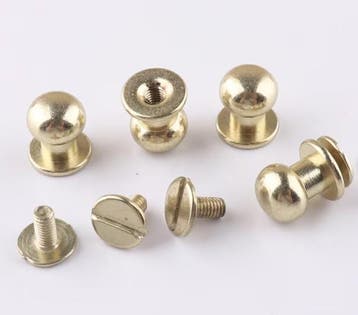 10 sets DQ metalen studs klinknagels rivet licht goud kle..., Ophalen of Verzenden, Nieuw, Overige typen