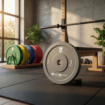 Bumper Plate 5kg | Rubber | Premium | OP=OP, Ophalen of Verzenden, Nieuw, Rug, Halterschijven