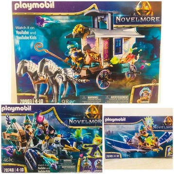- Playmobil - Lot de 3 Boîtes Playmobil 100% Neuf & Scellé