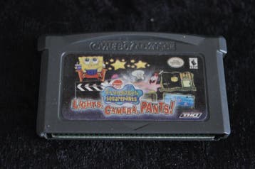 Gameboy Advance Spongebob squarepants light,camera,pants, Spelcomputers en Games, Games | Nintendo Game Boy, Verzenden, Nieuw