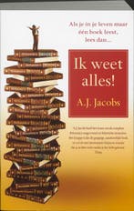 Ik weet alles ! 9789022991206 A.J. Jacobs, Boeken, Verzenden, Gelezen, A.J. Jacobs
