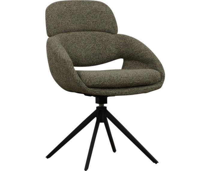 Eetkamerstoel Mats draaibaar Pressent Bruin, Huis en Inrichting, Stoelen, Nieuw, Ophalen of Verzenden