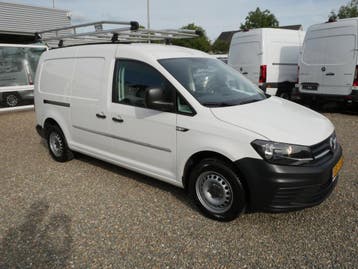 Volkswagen Caddy 2.0 TDI 75PK BMT Maxi Airco Imperiaal, Stof, Gebruikt, Volkswagen, Wit