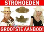 Strohoed Kind Vrouw Man - Enorm aanbod goedkope Strohoeden, Ophalen of Verzenden, Nieuw, Hoed