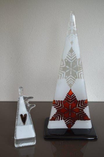 Maciej Habrat - Theelichthouder (2) - Glas - Glazen, Nieuw
