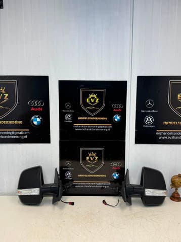 Fiat Doblo bj.2018 buitenspiegel rechts en links zwart, Gebruikt, Volkswagen
