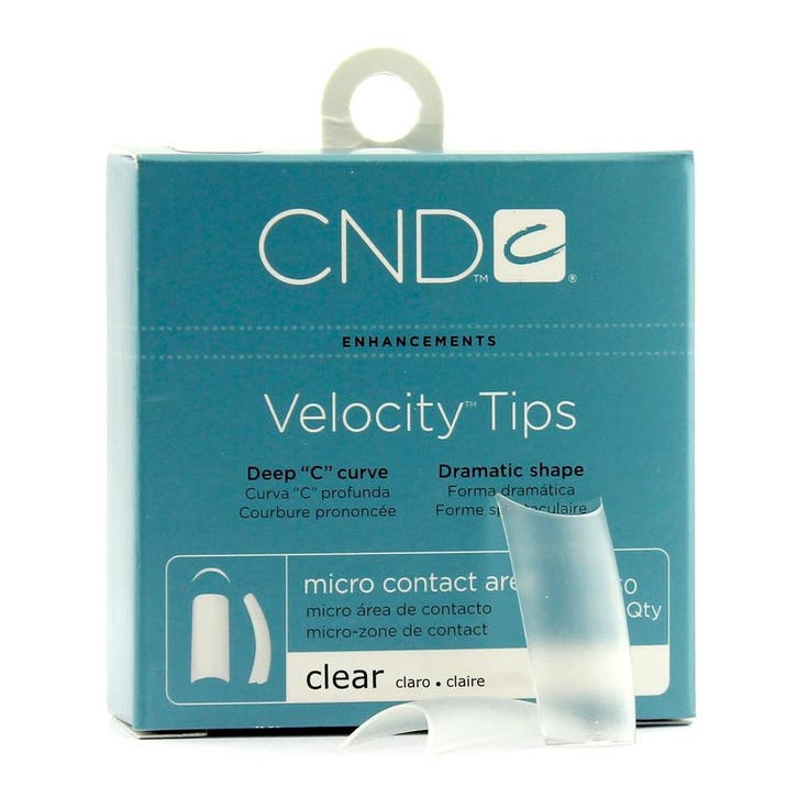 CND  Brisa Sculpting Gel  Velocity Clear Tips  Nr. 8, Sieraden, Tassen en Uiterlijk, Uiterlijk | Haarverzorging, Nieuw, Verzenden