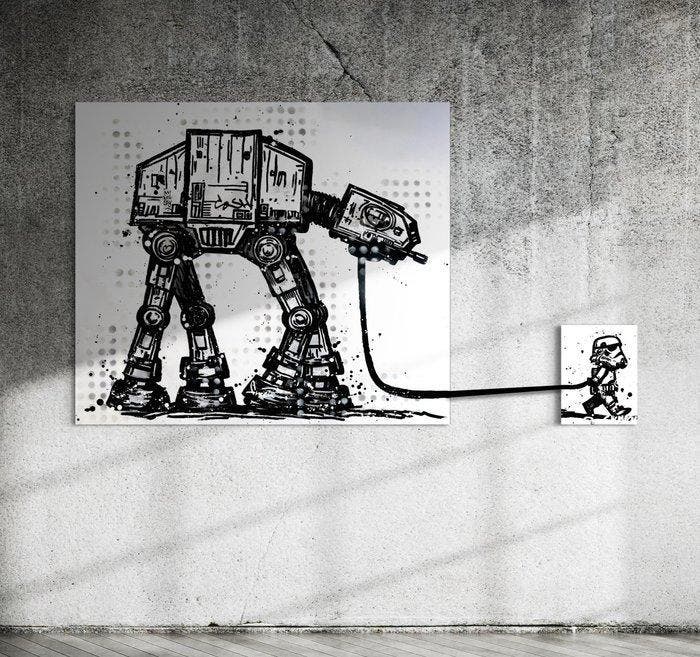 Moabit - Super Trooper X Dog Walk, Antiek en Kunst, Kunst | Designobjecten