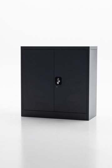 Draaideurkast model laag 90x42x90cm Staal, Robuust luxe, Nieuw, Minder dan 100 cm, Metaal