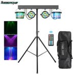 DJ Lichtset 60W RGBW LED Par Beam met Statief en Tas, Verzenden, Nieuw