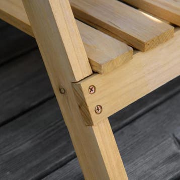 Oppottafel - Tuinwerktafel - Plantentafel - 80x40 cm - Bruin, Verzenden, Zo goed als nieuw