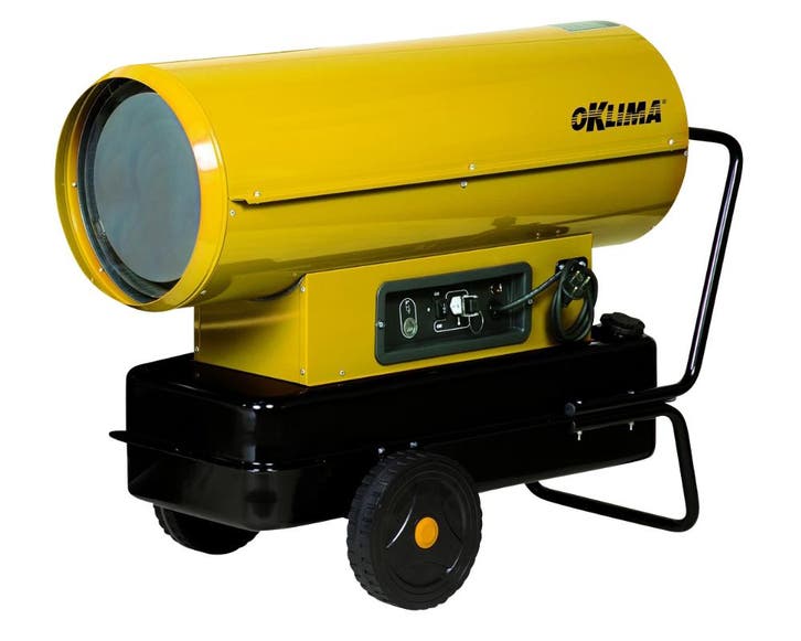 Oklima SD170-HC heteluchtkanon, Zakelijke goederen, Machines en Bouw | Overig, Ophalen of Verzenden