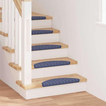 vidaXL Zelfklevende Trapmatten 15 st 56 x 17 x 3 cm Non-Slip, Doe-het-zelf en Verbouw, Ladders en Trappen, Verzenden, Nieuw