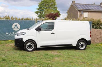 Veiling: Bestelwagen Citroën Jumpy Diesel 123pk 2021, Gebruikt, Citroën, Wit, BTW verrekenbaar