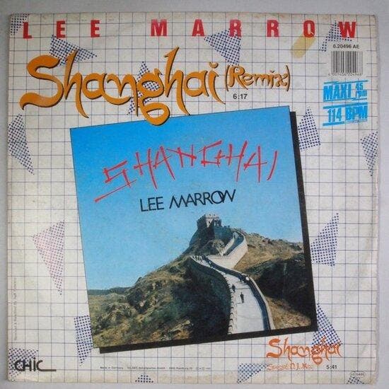 Lee Marrow - Shanghai (Remix) - 12, Cd's en Dvd's, Vinyl Singles, Verzenden