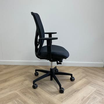Sitland ergonomische bureaustoel, antraciet - zwart, Ophalen of Verzenden, Ergonomisch, Gebruikt, Bureaustoel