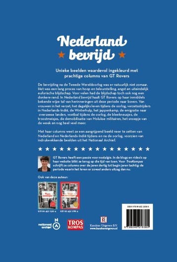 Nederland bevrijd 9789045218380 G T Rovers, Verzenden, Zo goed als nieuw, G T Rovers