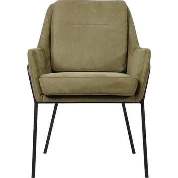Leren eetkamerstoel Mix, Huis en Inrichting, Stoelen, Ophalen of Verzenden, Nieuw, Leer, Bohemian, Industrieel, Modern, Scandinavisch