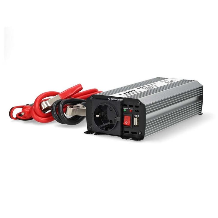 Nedis omvormer 12 V naar 220V 600 Watt Piek 1200 watt, Watersport en Boten, Navigatiemiddelen en Scheepselektronica, Nieuw, Ophalen of Verzenden