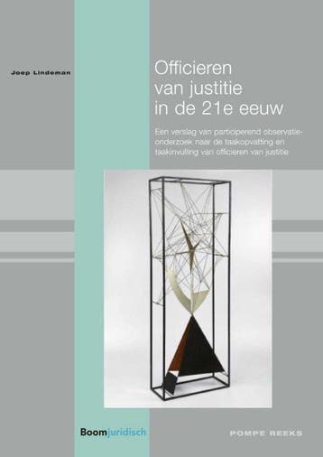 9789462903746 Pompe-reeks 84 - Officieren van justitie in..., Verzenden, Nieuw, Joep Lindeman
