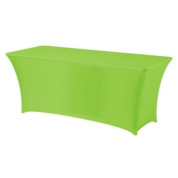 Tafelhoes rechthoek Symposium 183x76x73 cm groen buffettafel, Ophalen of Verzenden, Nieuw, Groen, Tafelkleed of Tafelzeil
